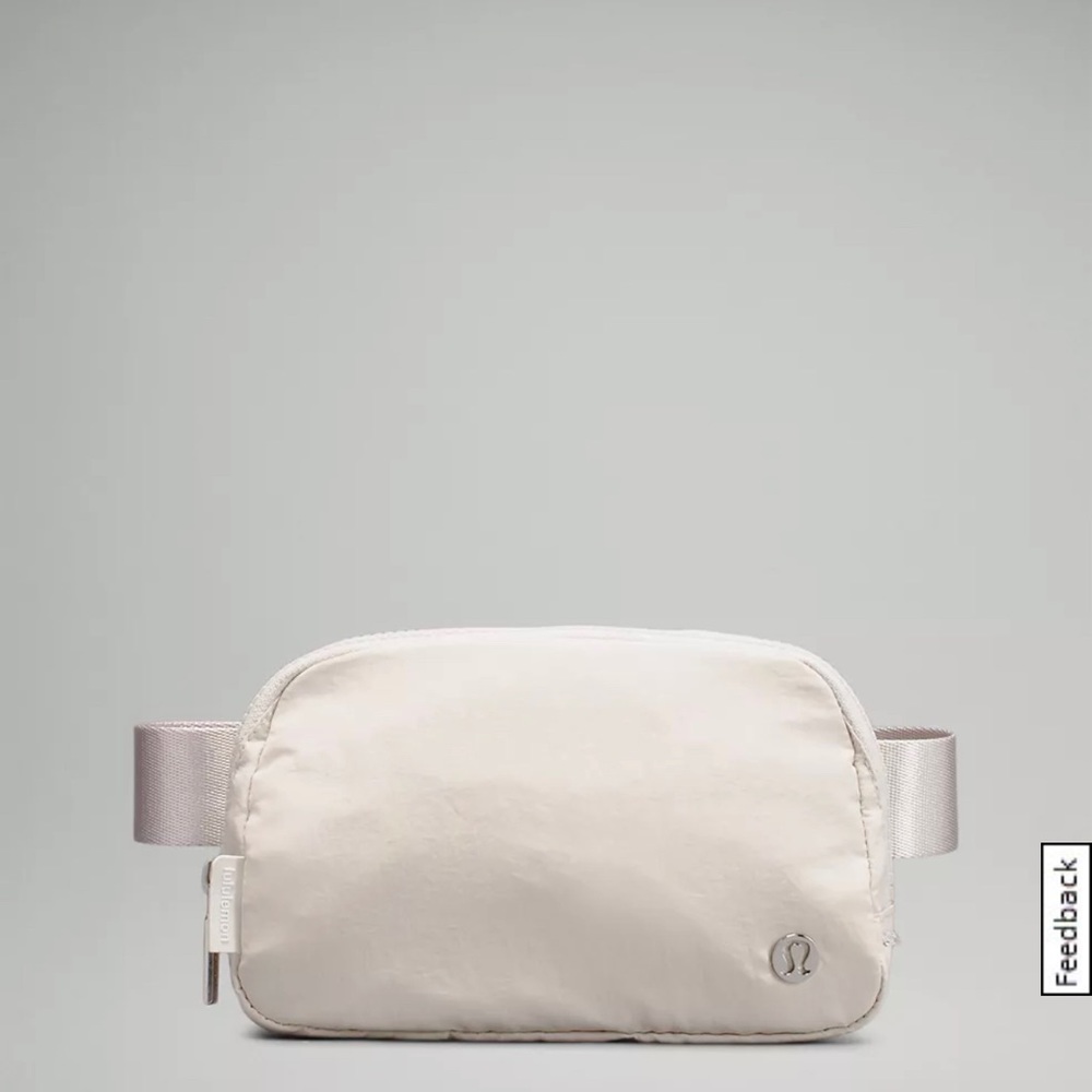 Lulu lemon belt bag white opal